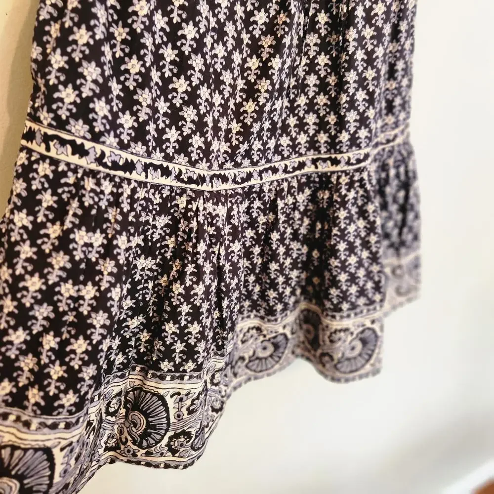 Sea New York $346 Jasper Mini Dress with Puff Sleeves size Medium - Picture 6 of 12